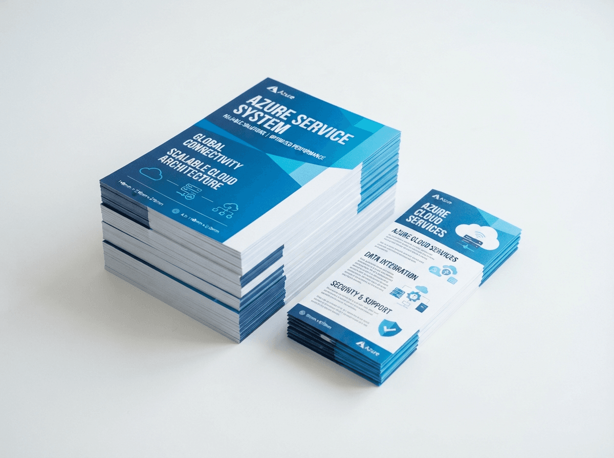 Leaflets - professional printing by Bluwave