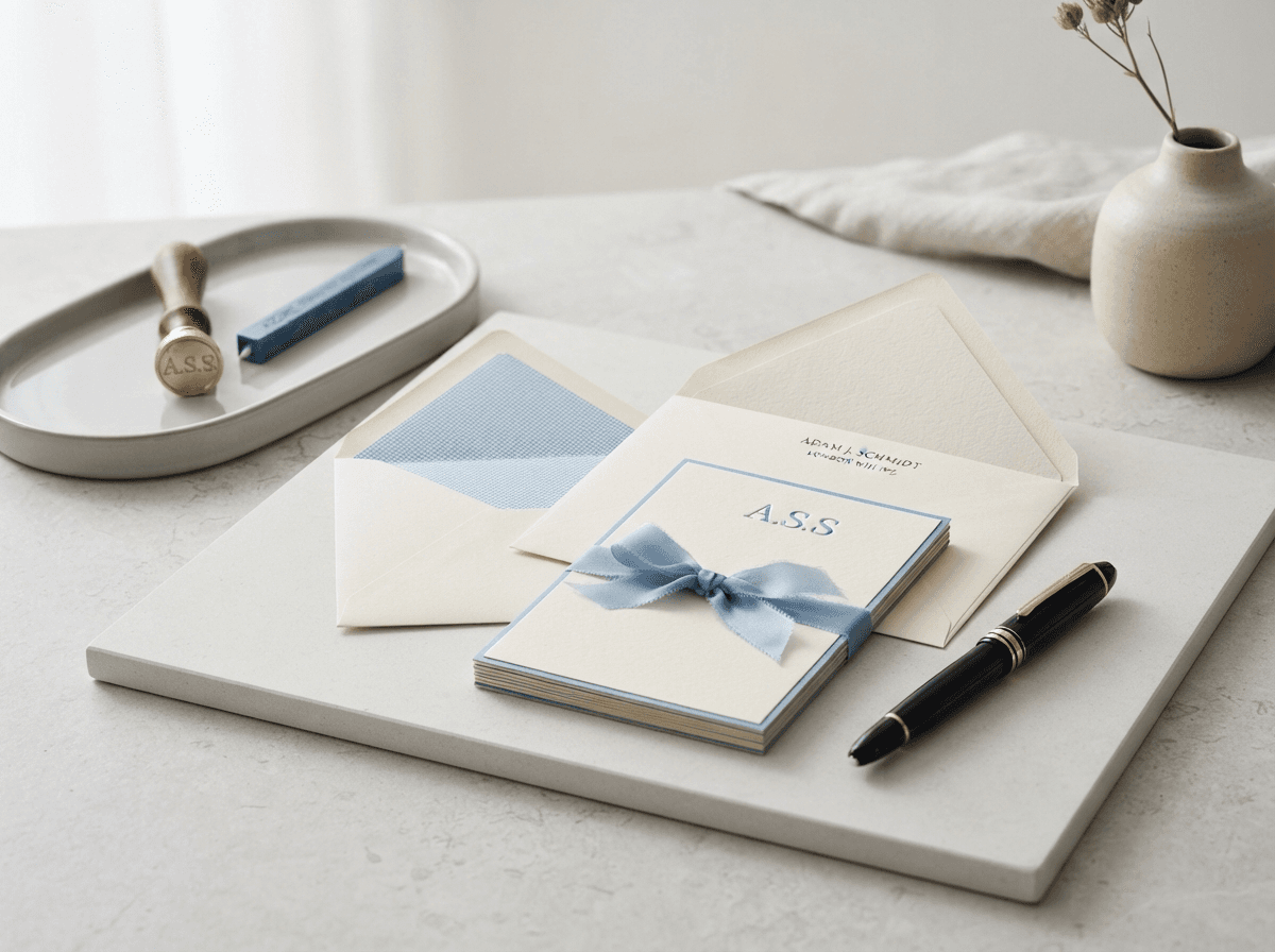 Personal stationery - professional printing by Bluwave