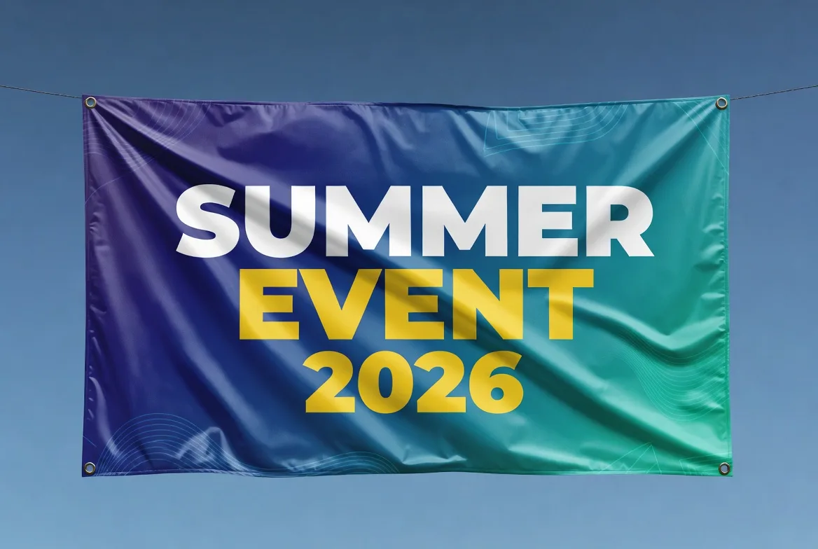 Vinyl banners - professional printing by Bluwave