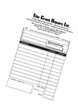 NCR Invoice Pads